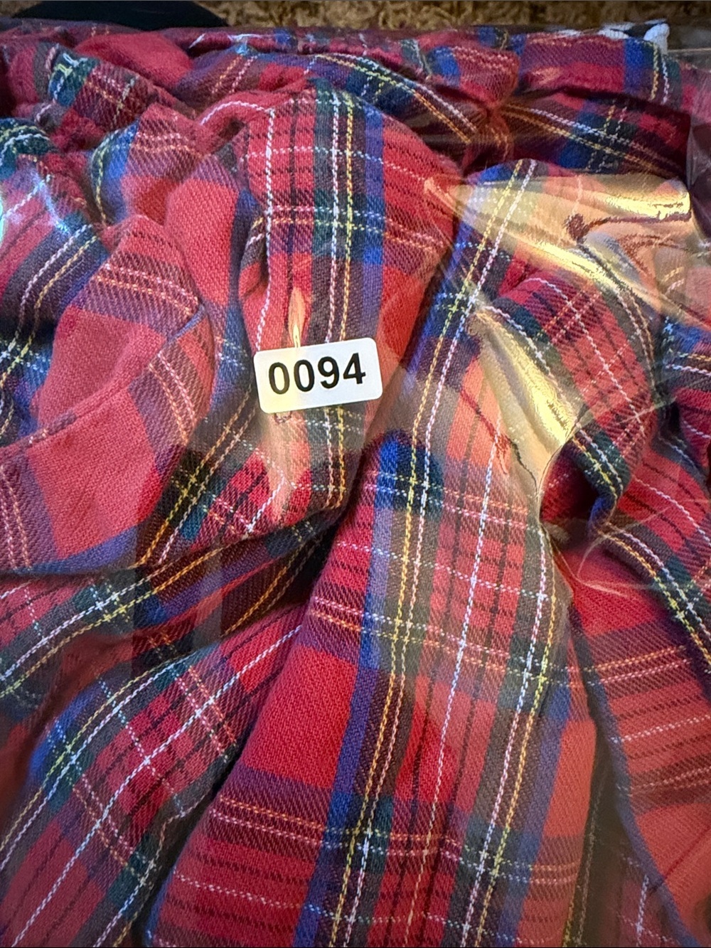 Vintage Plaid Nightgown - Picture 6 of 6
